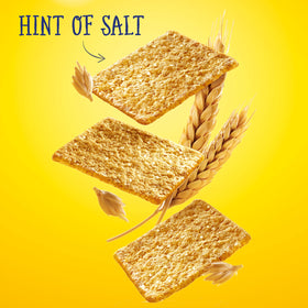 Wheat Thins Hint of Salt low sodium crackers beside dips to spark simple pairings.