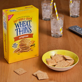No artificial flavors or colors in Wheat Thins Original