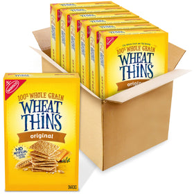 Wheat Thins Original Snacks bulk boxes ready for sharing at gatherings