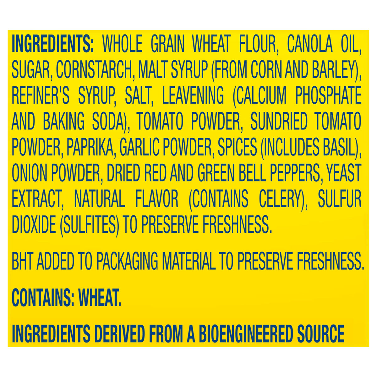 Crackers on a grazing board featuring Wheat Thins Sundried Tomato & Basil.