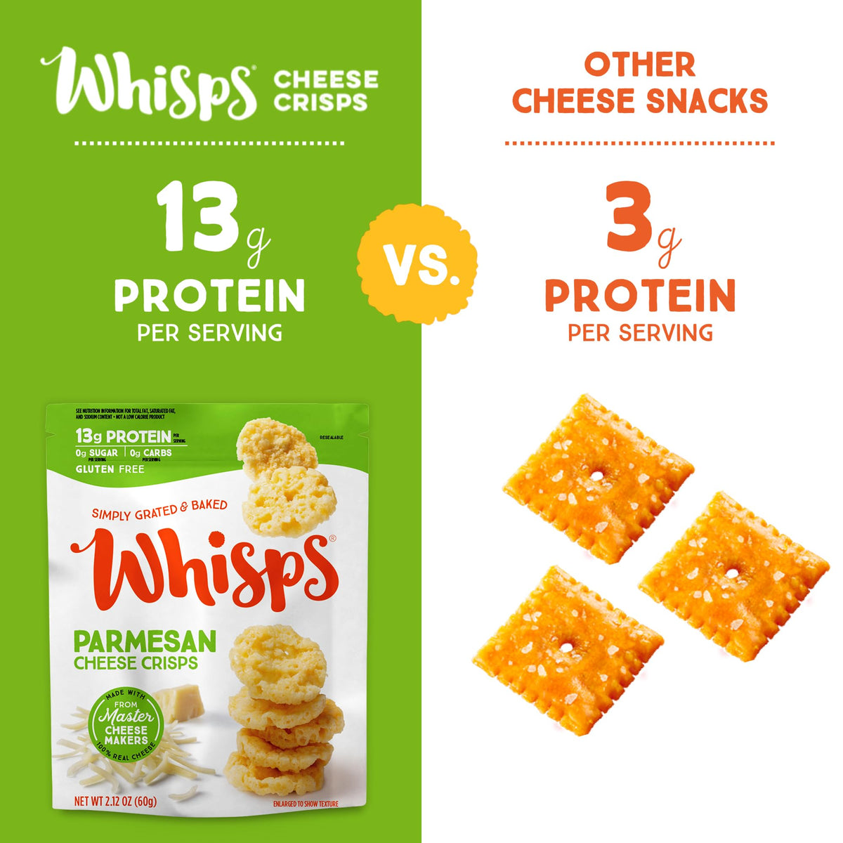 Whisps crisps with dip perfect for on-the-go snacking
