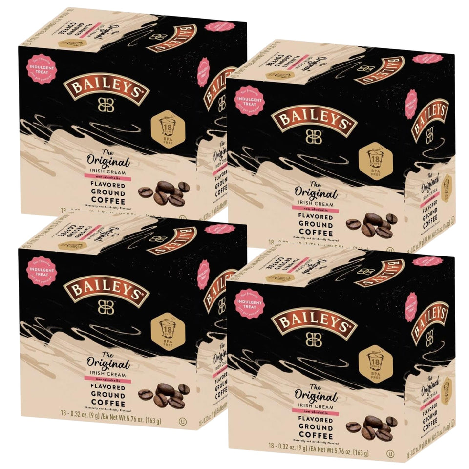 Bailey's Original Irish Cream cups by White Coffee ready for Keurig brewers