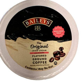 White Coffee medium-ground coffee bag reveals rich aroma and freshness