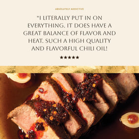 White Elephant Prik Nam Mun sizzle pan captures crackling texture and heat.