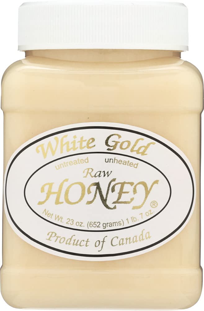 White Gold Honey 2-pack jar label emphasizes brand and packaging for easy gifting.
