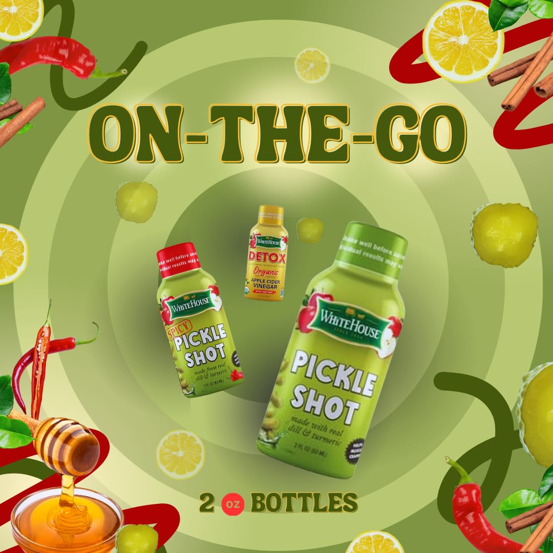 White House Pickle Shots 6-pack in gym bag, ready for travel