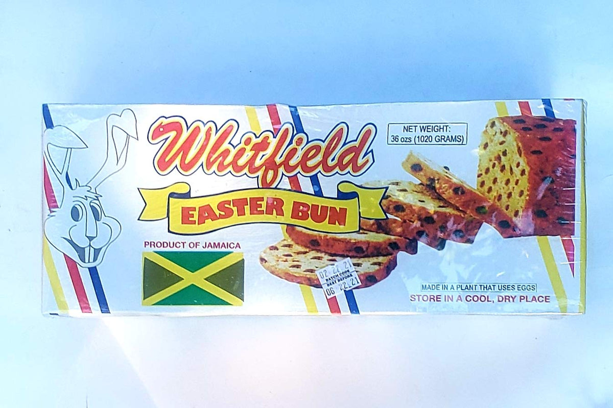 Whitfield Bakery Easter Bun 36oz slice ready to share, moist and flavorful.
