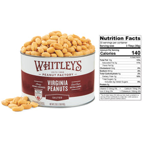 Whitley's vacuum-sealed tin preserves freshness for pantry or gifting.