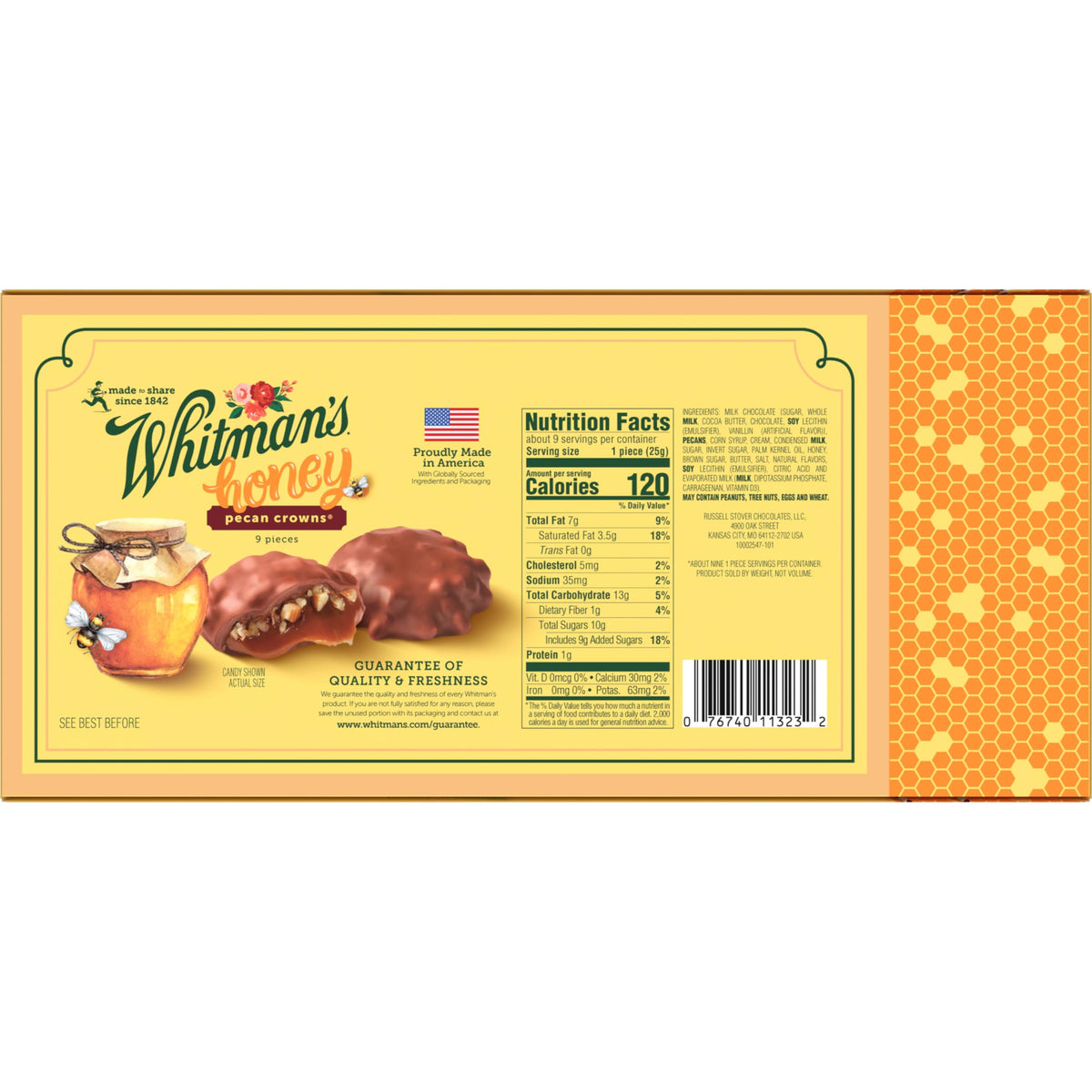 Whitman's Honey Pecan Crowns on display, ideal for celebrations and thank you gifts