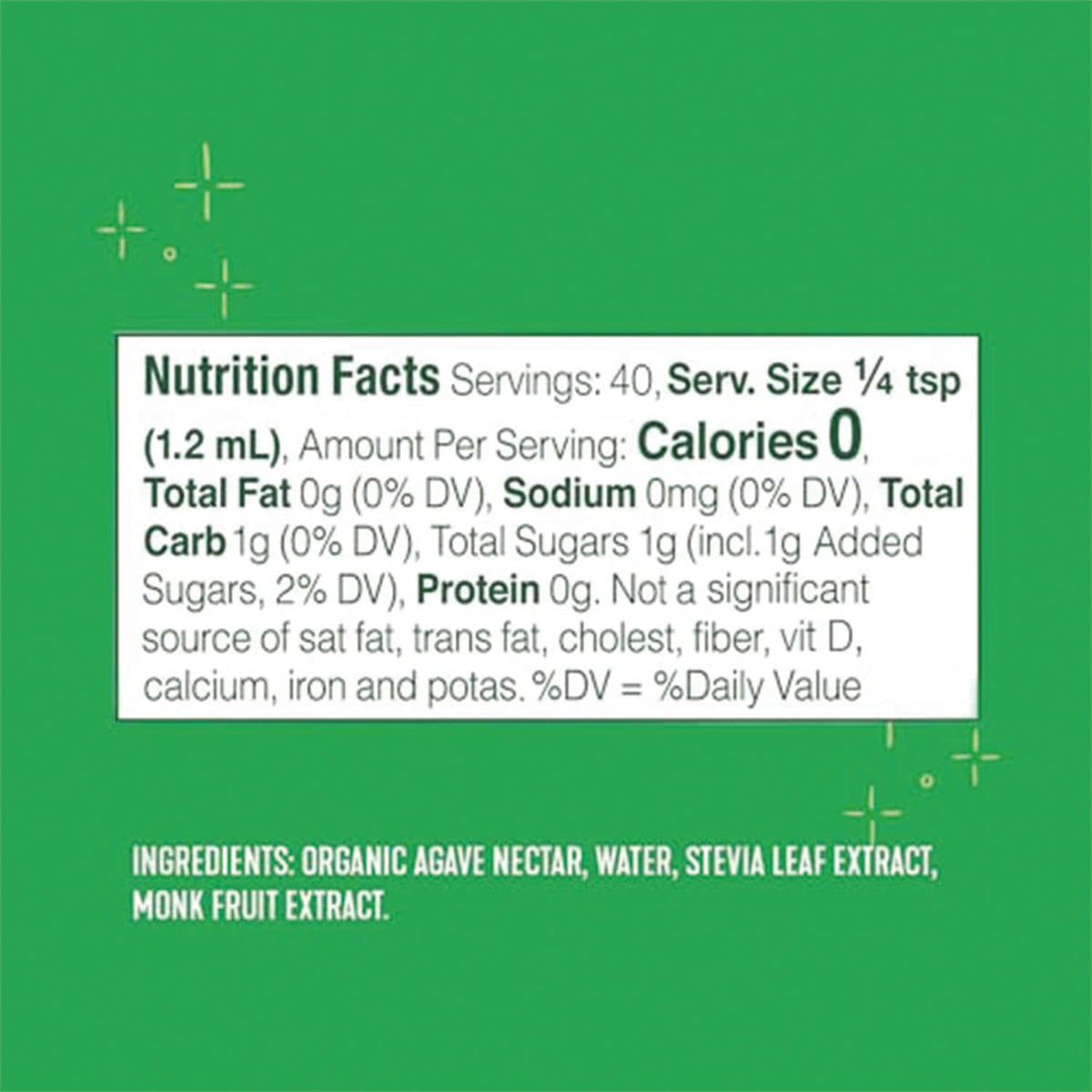 Whole Earth drops sweeten coffee without calories, perfect for busy mornings.