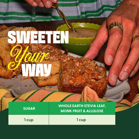 Gluten-free and vegan labeling supports dietary needs.
