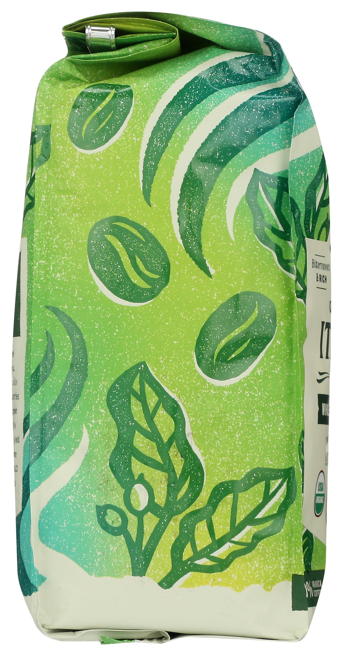 Aromas of chocolate and caramel flow from the Whole Foods Market brew