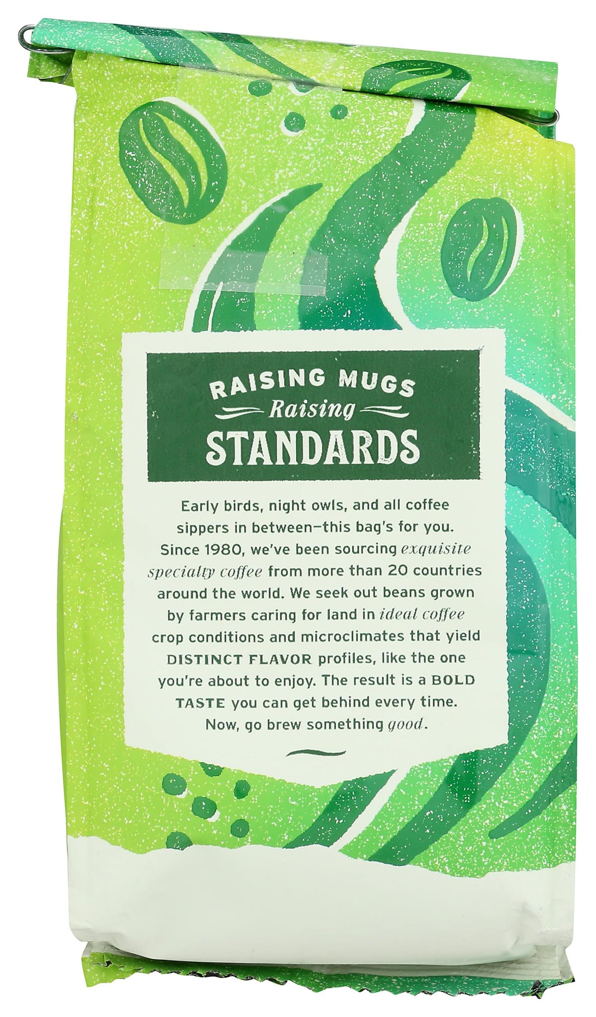 Whole Foods Market Continental Blend label highlights pre-ground convenience.