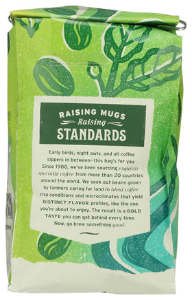 Whole Foods Market decaf coffee beans showing rich color and balanced flavor