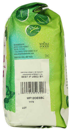 Shelf-ready packaging highlights organic sourcing and ethical certifications