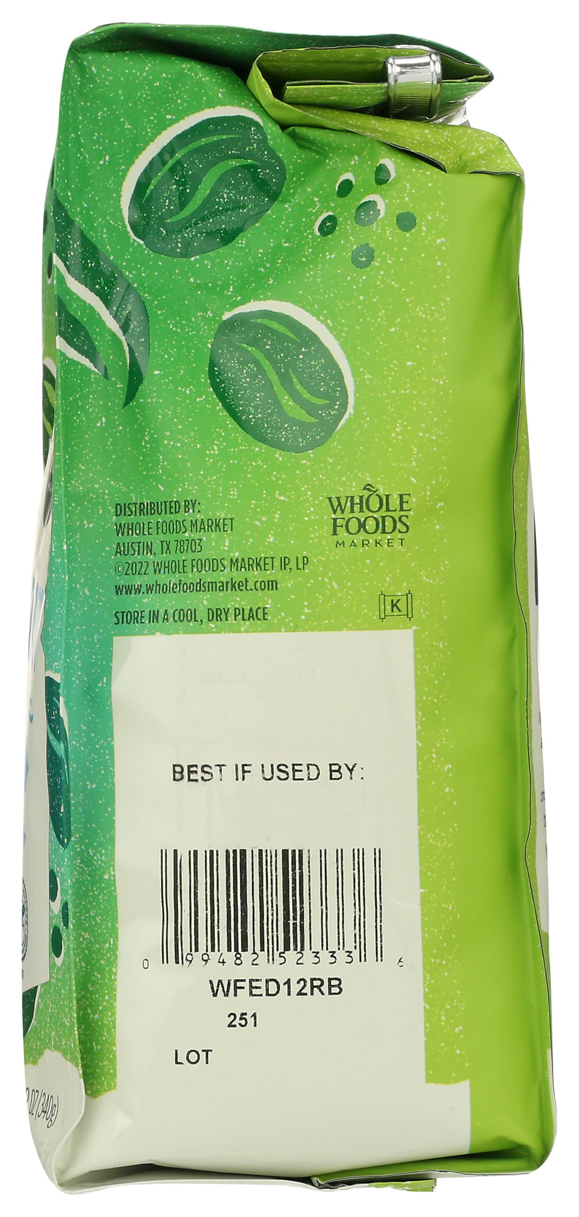 Rainforest Alliance seal visible on the packaging.