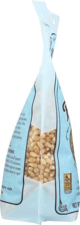 Two-pack 30-ounce popcorn bags from Whole 5 offer ample snacking supply.
