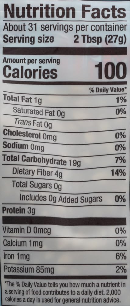 Interior packaging view highlights resealable closure for easy storage by Whole 5.