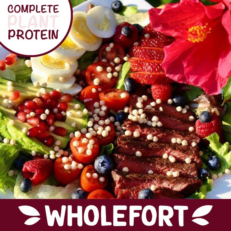 Wholefort Peruvian Andes sourcing highlights sustainable quinoa farms.