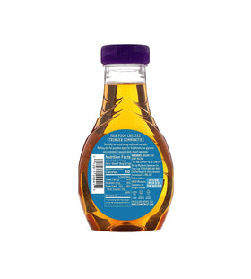 Wholesome Blue Agave Nectar packaging and certifications on the label.