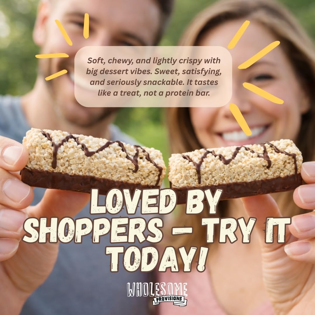 Wholesome Provisions 15g protein per serving supports active recovery goals