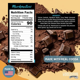 Wholesome Provisions quick-prep mix blends smoothly in hot water.