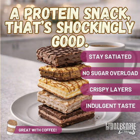 Wholesome Provisions Vanilla wafer squares for a light, crisp pick-me-up.