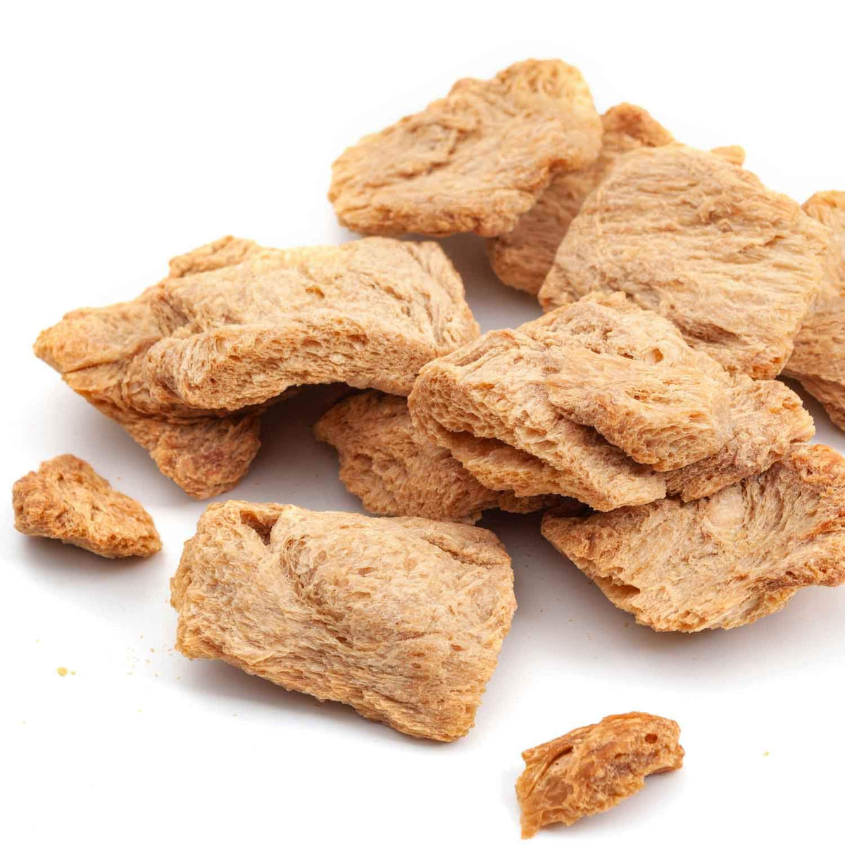 Wholesome Provisions TVP kitchen scene emphasizes gluten-free, vegan protein options.
