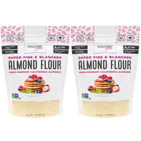 Wholesome Yum almond flour in a fine-ground texture for lighter baked goods.