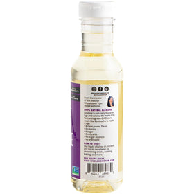 Wholesome Yum Liquid Allulose Sweetener in a cup of tea with zero net carbs