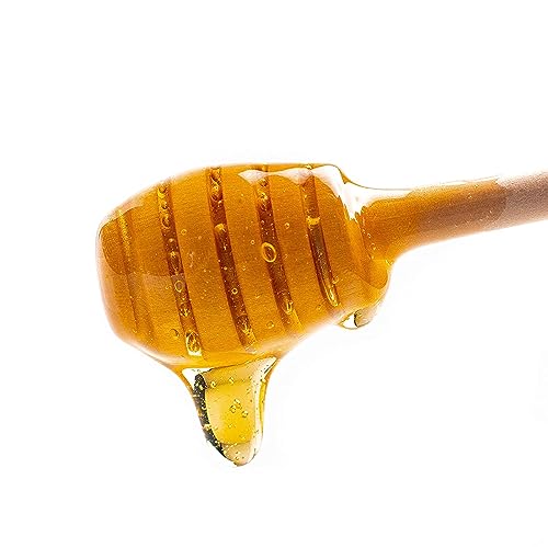 Wholesome Yum turmeric ginger honey substitute drizzle over toast for flavor.