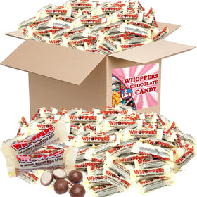 Whoppers bulk 2lb chocolate-covered malted milk balls ready for sharing.