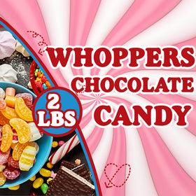 Whoppers candy-jar collection, perfect for refills and sharing with guests.
