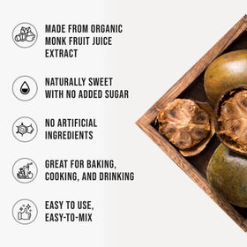 WHYZ monk fruit liquid drops added to coffee creates a clean, sugar-free sweetness.