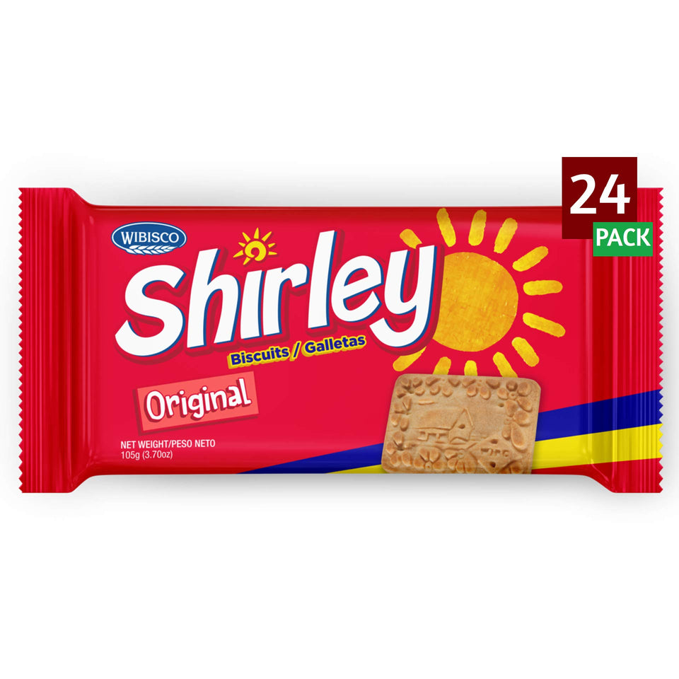 Wibisco Shirley Original biscuits, creamy Caribbean snack, ideal for quick on-the-go indulgence