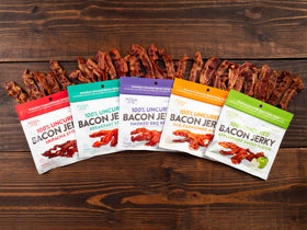 Wicked Cutz flavors include Old Fashioned Maple and Applewood Smoked.