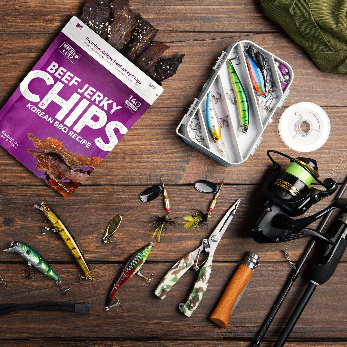 Wicked Cutz keto-friendly snack chips—low carb, high protein crunch for keto lifestyles