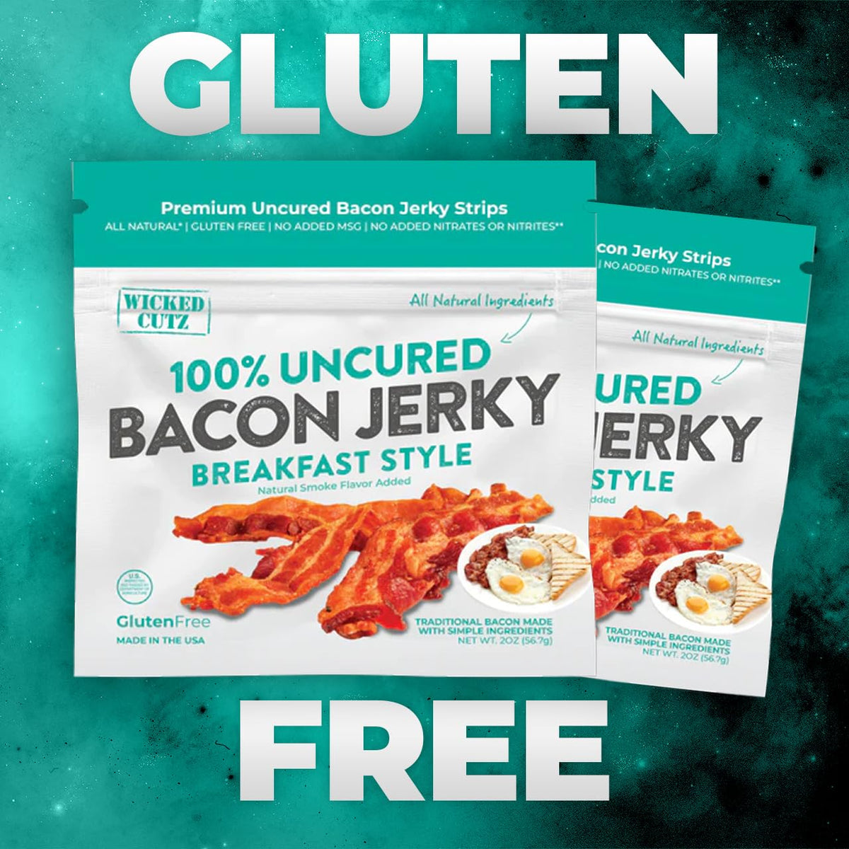 Wicked Cutz contains no MSG, nitrates, or artificial junk.