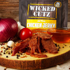 Wicked Cutz office snack on desk proves convenient, tasty energy