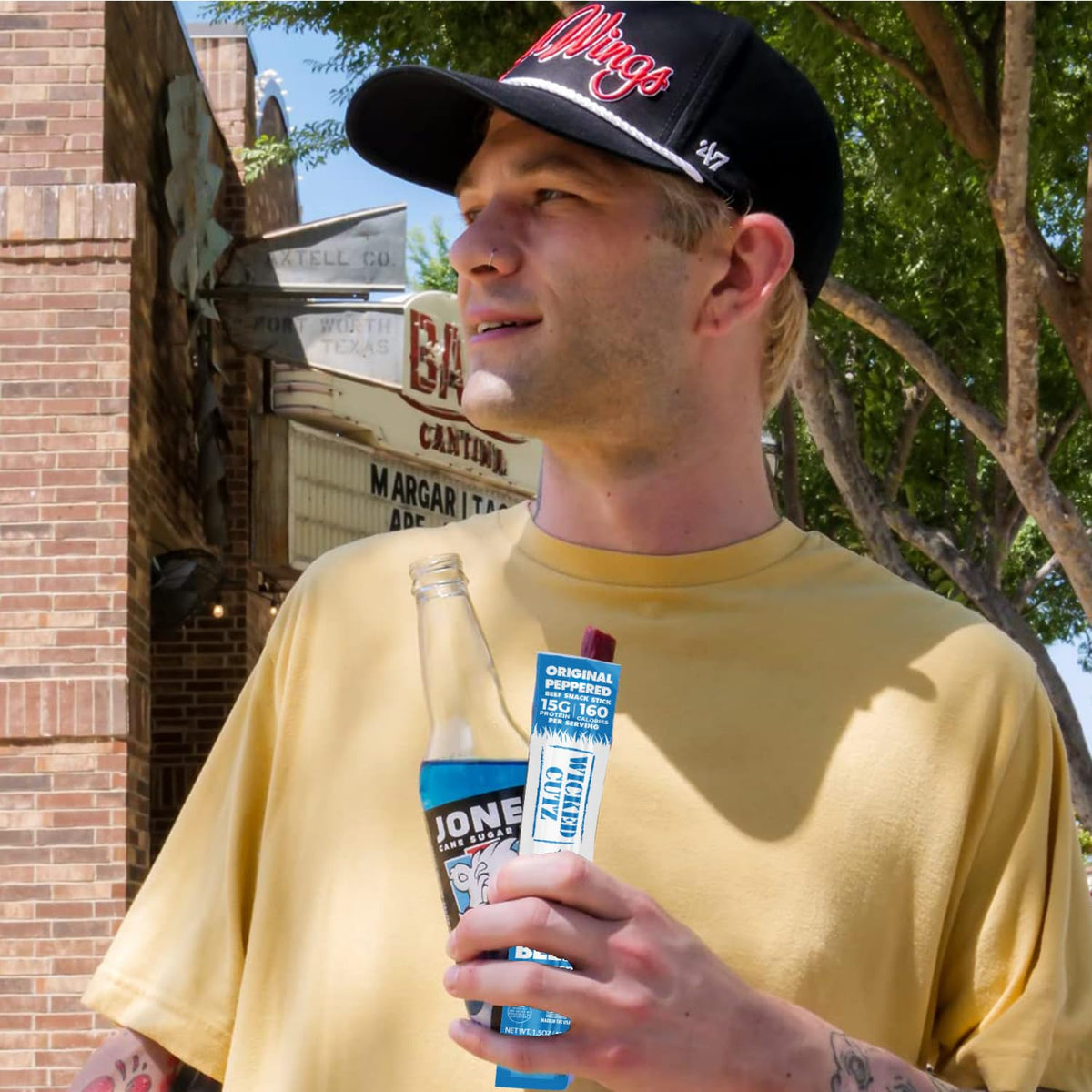 Wicked Cutz on-the-go hiking snack with high protein