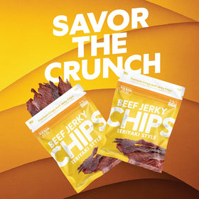 USA-made label underscores quality ingredients in Wicked Cutz jerky chips.