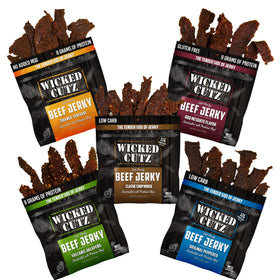 Wicked Cutz Volcanic Jalapeño keto-friendly, low-carb snack