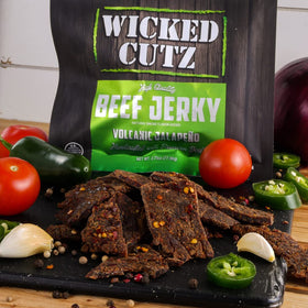 Wicked Cutz Volcanic Jalapeño on-the-go snacking scene
