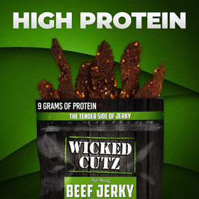 Wicked Cutz USA-made jerky without MSG or nitrates