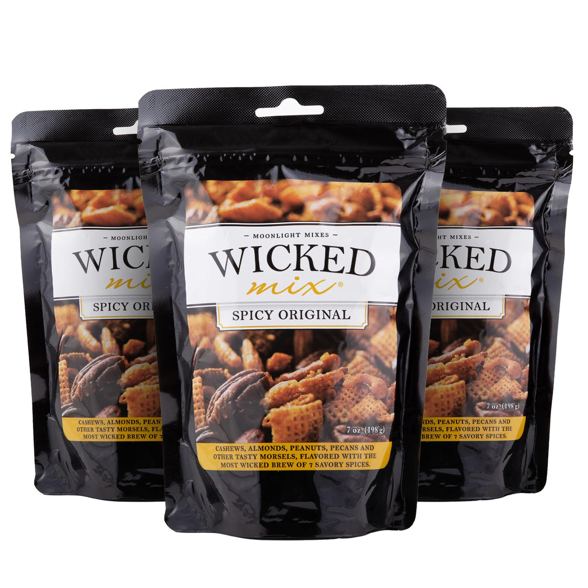 Wicked Mix original snack pack bag, resealable for on-the-go snacking.