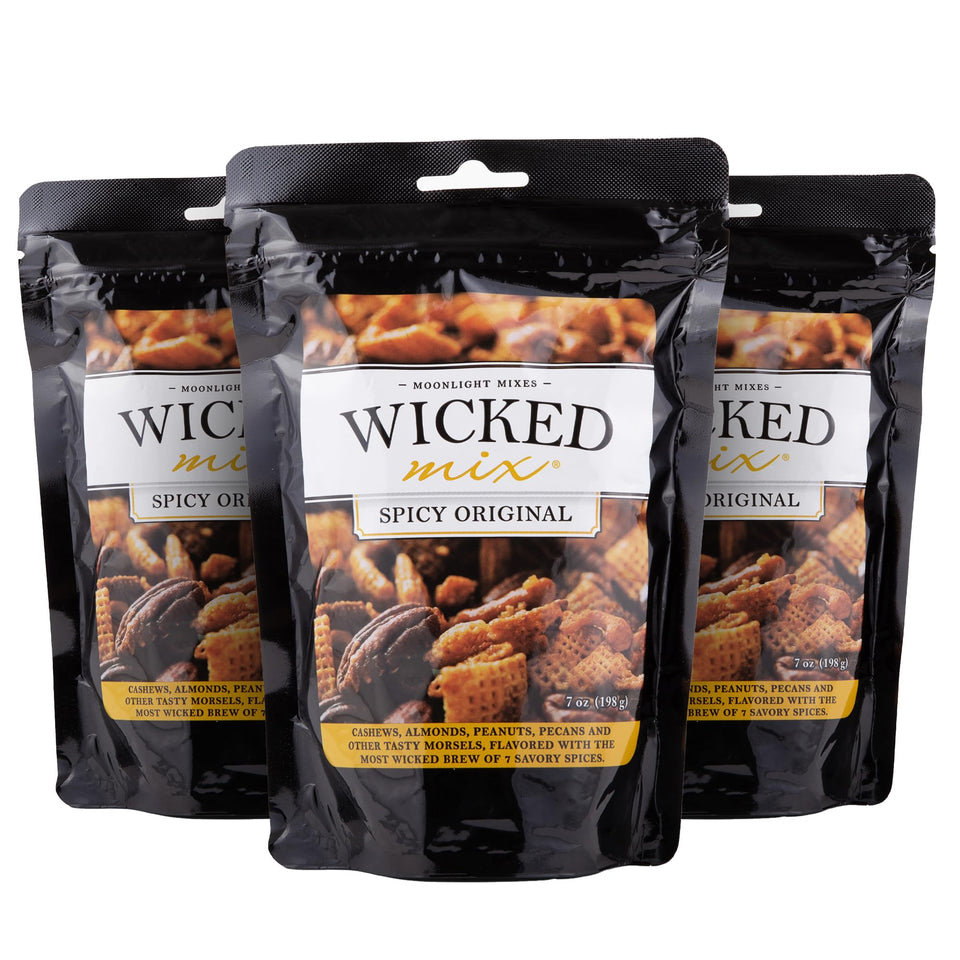 Wicked Mix original snack pack bag, resealable for on-the-go snacking.