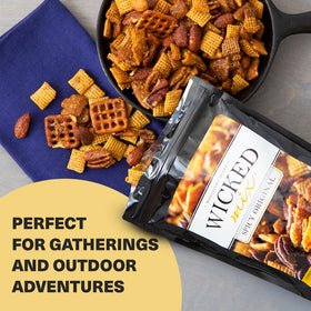 Wicked Mix original spice blend delivering sweet, savory, and spicy notes.