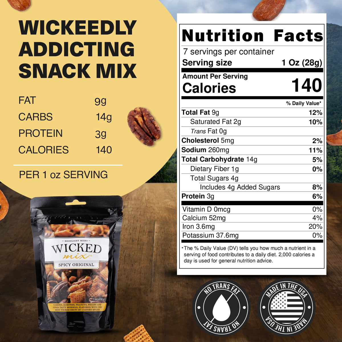 Wicked Mix party-size pack ideal for gatherings, movie nights, and tailgates.