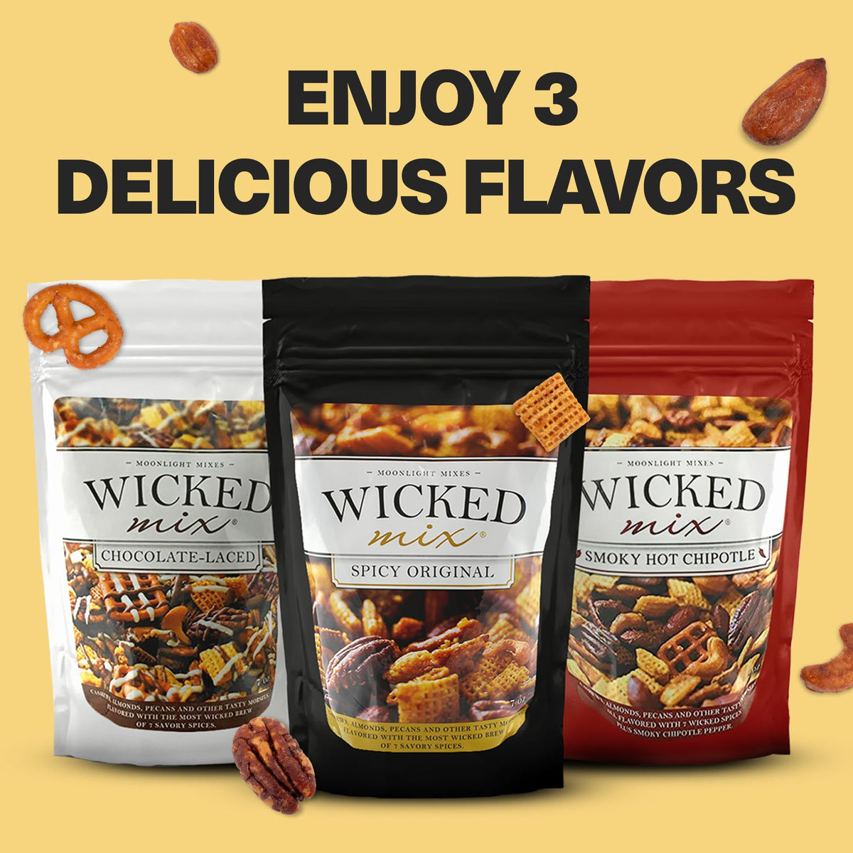 Wicked Mix snack pack ideal for movie nights, gatherings, and parties.