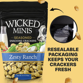 Wicked Minis Crushed Red Pepper flavor close-up, bold for soups